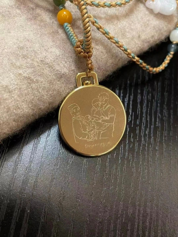 04 Custom Keepsake Pendant - Personalized Jewelry | POMTIQUE custom handcrafted jewelry