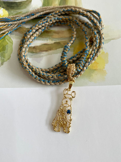 02 Custom Dog Portrait Pendant - Pet Jewelry | POMTIQUE custom handcrafted jewelry
