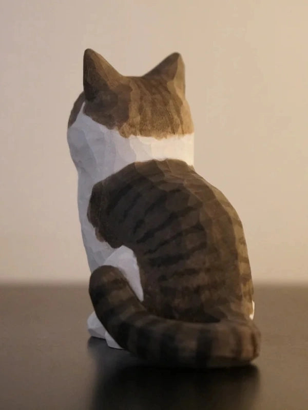Custom Pet Wood Carving | Handcrafted Linden Wood Sculpture - | POMTIQUE custom handcrafted jewelry