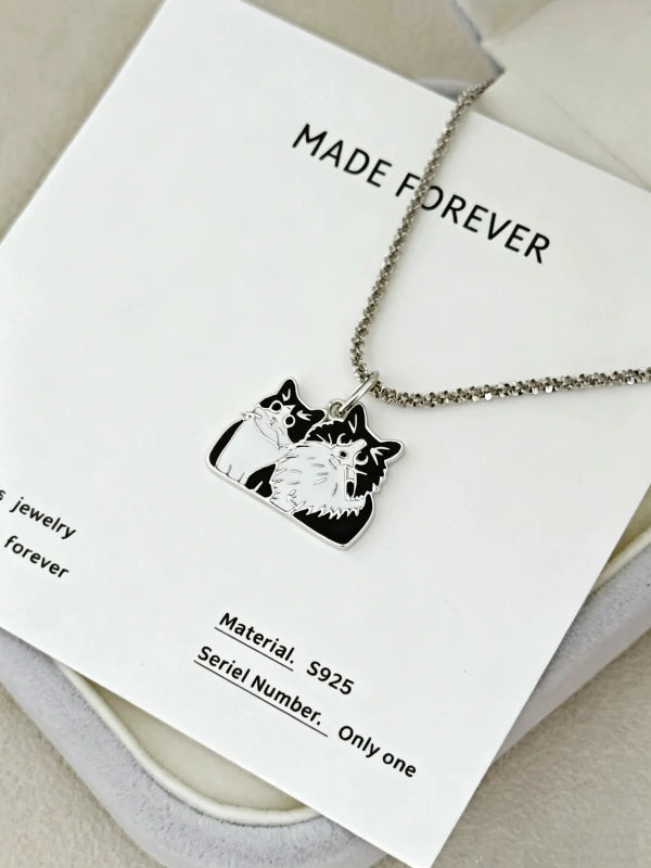 Custom Pet Enamel Portrait Pendant - Pet Jewelry | POMTIQUE custom handcrafted jewelry