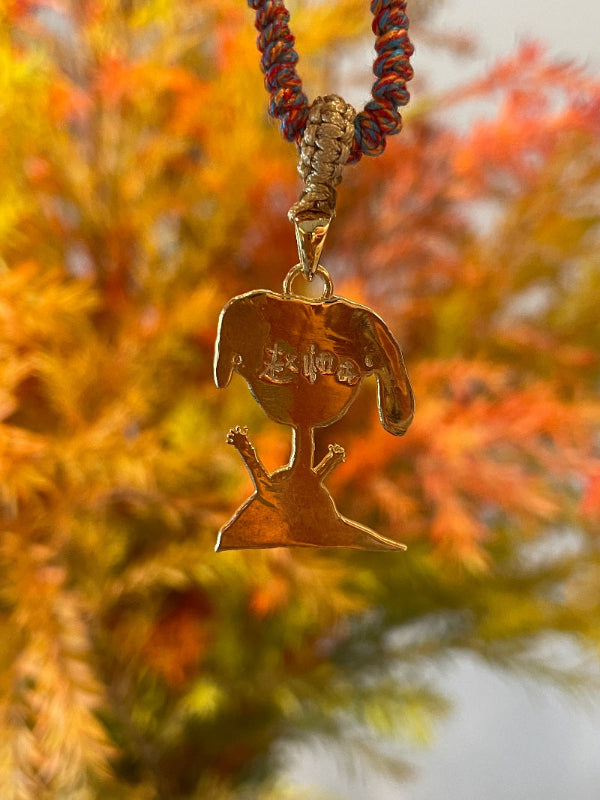 03 Custom Child's Drawing Pendant - Personalized Jewelry | POMTIQUE custom handcrafted jewelry