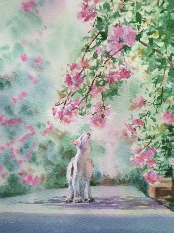 WATERCOLOR COLLECTION - PORTRAIT - Custom Watercolor Art | POMTIQUE custom handcrafted jewelry