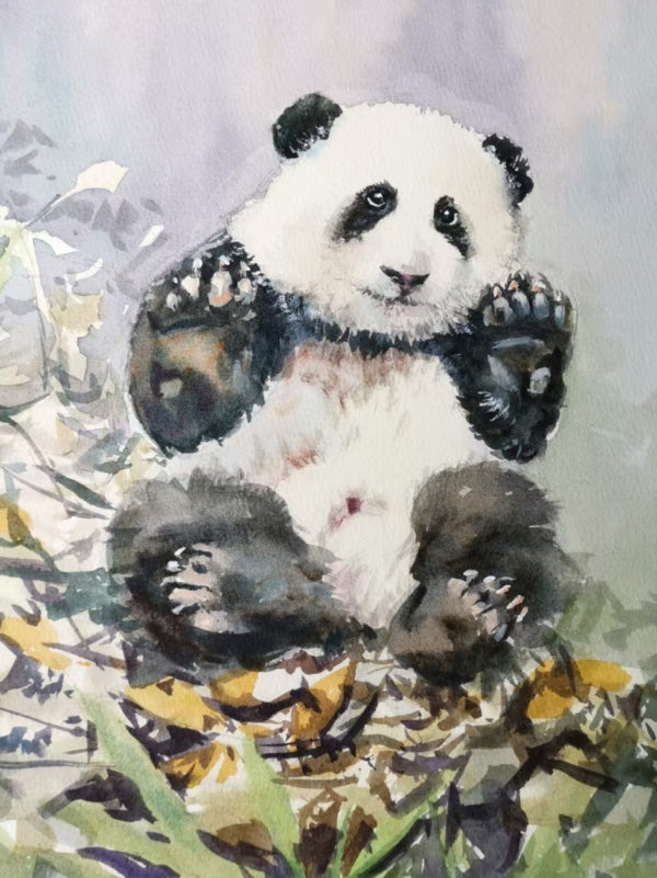 WATERCOLOR COLLECTION - PORTRAIT - Custom Watercolor Art | POMTIQUE custom handcrafted jewelry