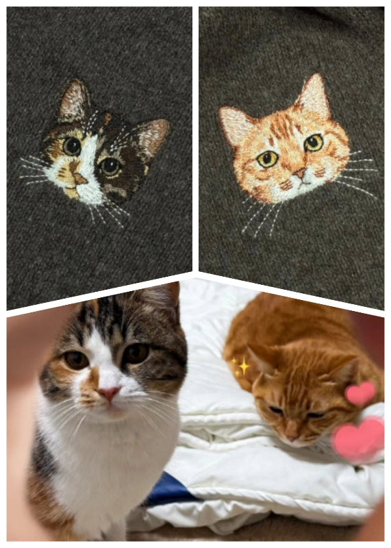 Custom Pet Portrait Embroidered Baseball Cap - Accessories | POMTIQUE custom handcrafted jewelry